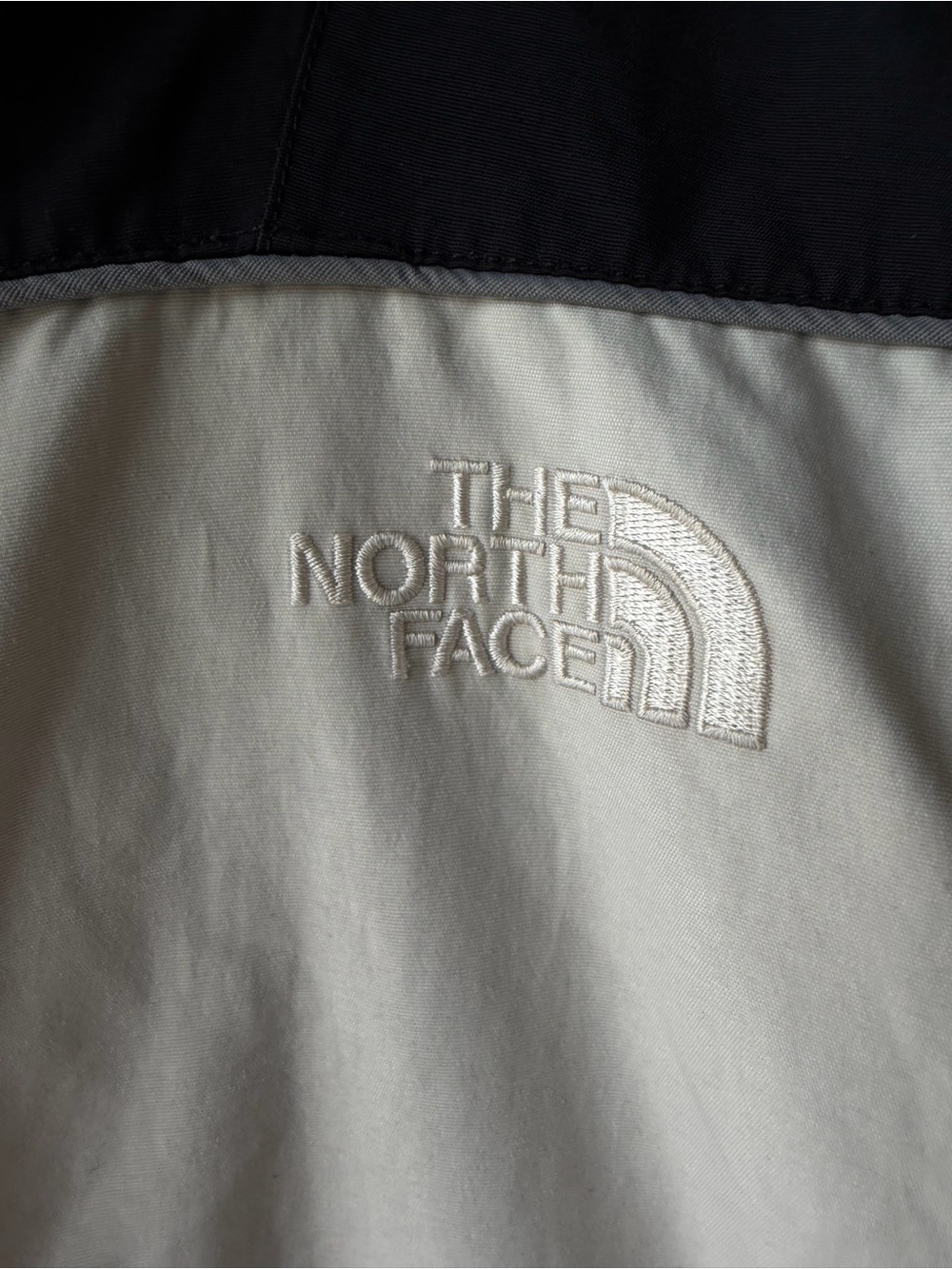 The North Face Black & Cream Ski Jacket with Hood - Picture 4 of 8